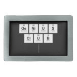 GENIUS
 CLUB
   Belt Buckles
