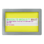 MAXSALTO MIGAL®™  Belt Buckles