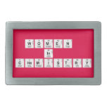 WOMEN 
 IN 
 CHEMISTRY  Belt Buckles