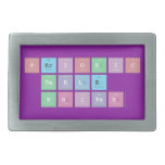 Periodic
 Table
 Writer  Belt Buckles