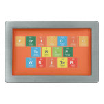 Periodic
 Table
 Writer  Belt Buckles