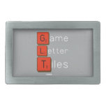 Game
 Letter
 Tiles  Belt Buckles