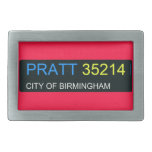 PRATT  Belt Buckles