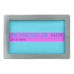 One Direction Lane   Belt Buckles