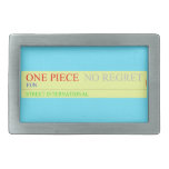 one piece  Belt Buckles