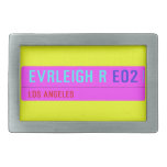 evrleigh r  Belt Buckles
