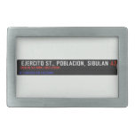  Ejercito st., poblacion, sibulan  Belt Buckles