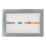 feria de ciencias  Belt Buckles