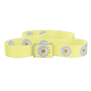 Belt - New Daisy on Yellow
