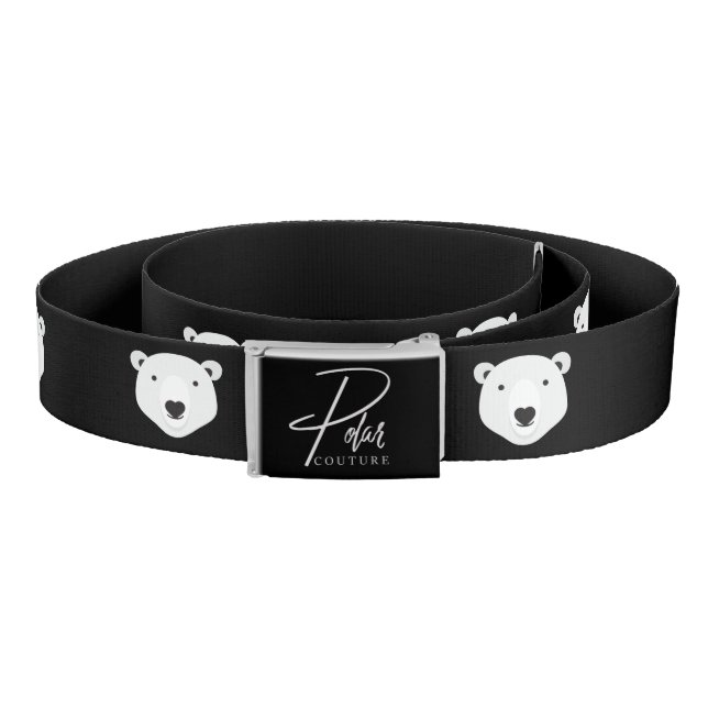 Belt - Polar Couture - I Love Polar Bears (Coil)