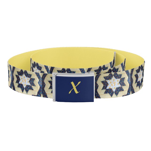 Belt - Quilted Star (Coil)