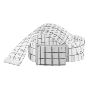 Belt Stripes Black