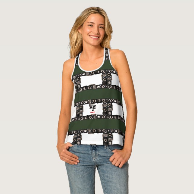 Belt Tank with O.M DESIGN LOGO Top (Front Full)