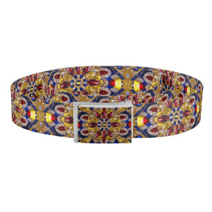 Belt with Colombia Colors Design