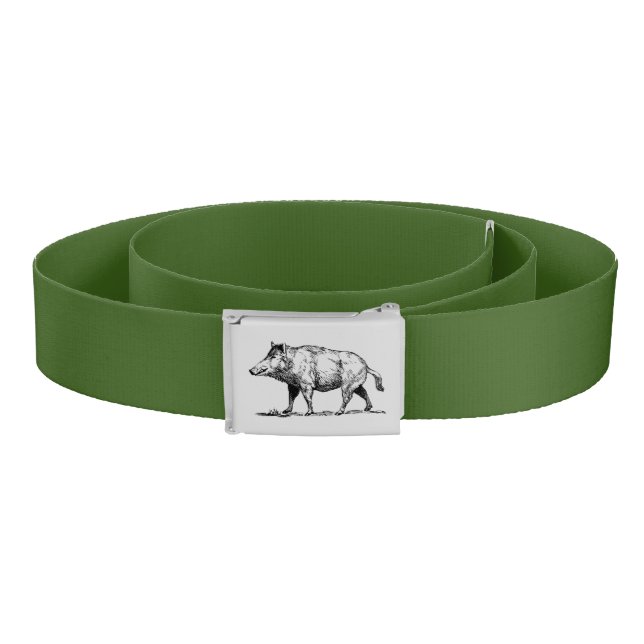 Belt with wild boar / Belt with wild sow (Coil)