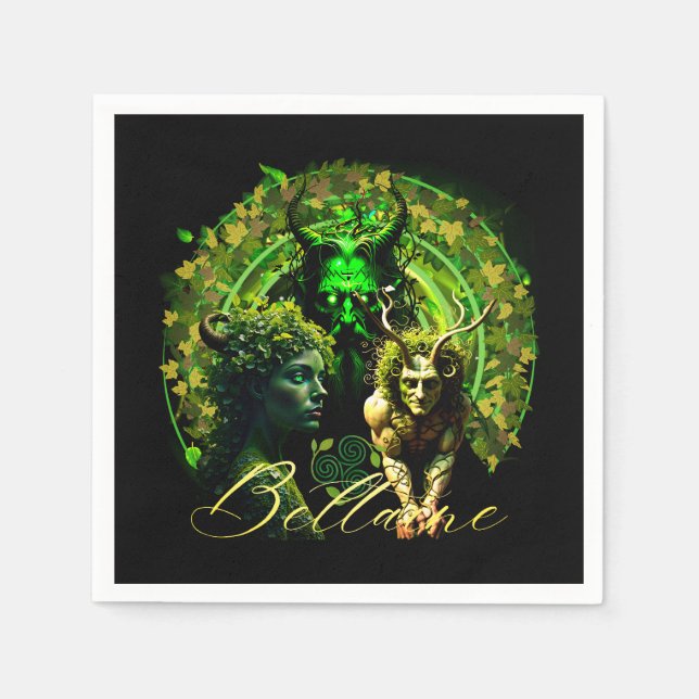 Beltaine Napkins (Front)