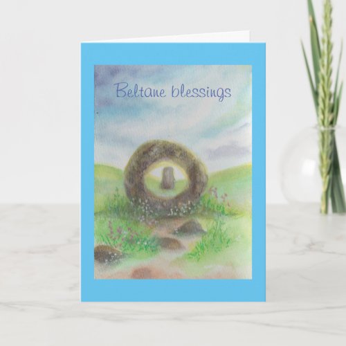 Beltane blessings card