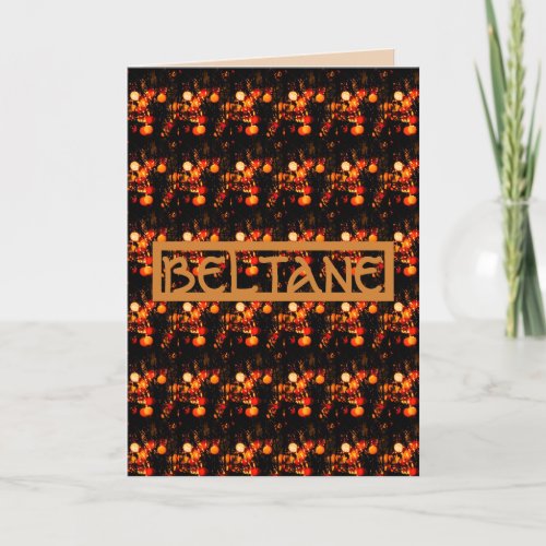 Beltane Embers Greeting Card