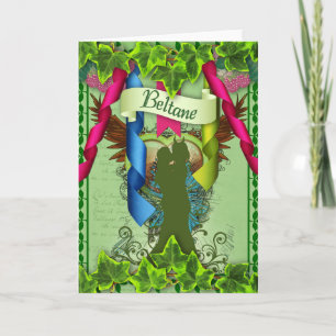 Beltane Pagan Greeting Card