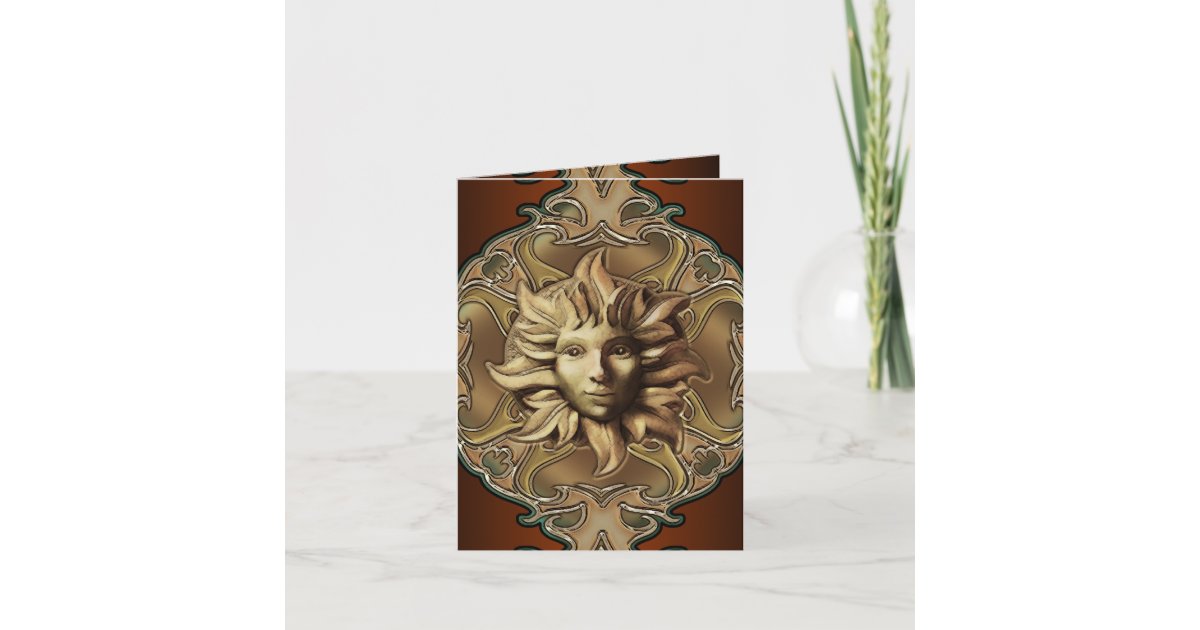 Beltane Sun Sprite Notecard | Zazzle
