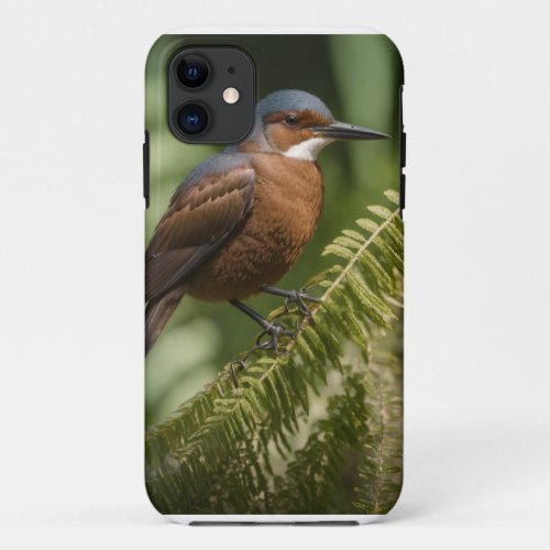 Belted Kingfisher iPhone Case Luxurious Elegance  iPhone 11 Case