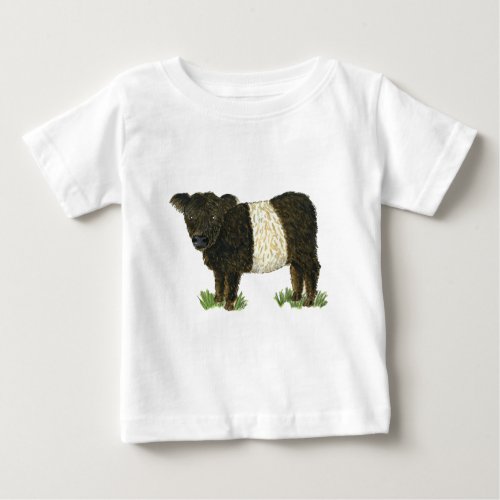 Beltie Belted Galloway Baby T_Shirt