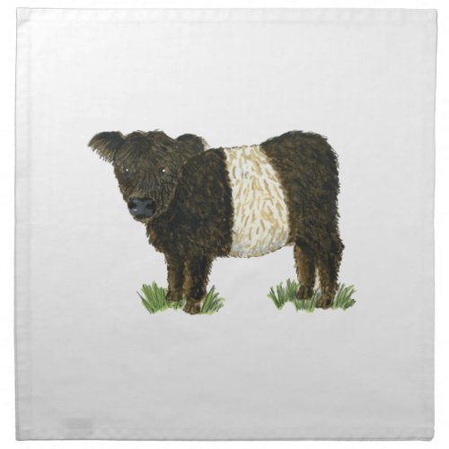 Beltie Belted Galloway Cloth Napkin