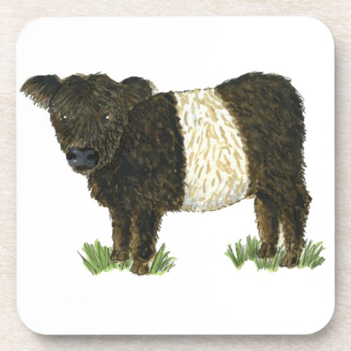 Beltie Belted Galloway Coaster