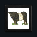 'Beltie' Belted Galloway Gift Box<br><div class="desc">Belted Galloway Calf illustration.</div>