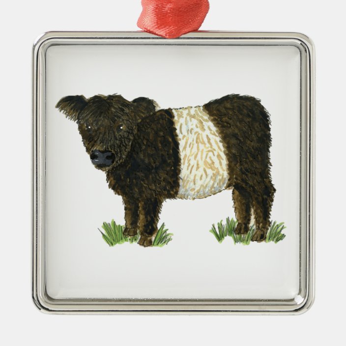 belted galloway soft toy