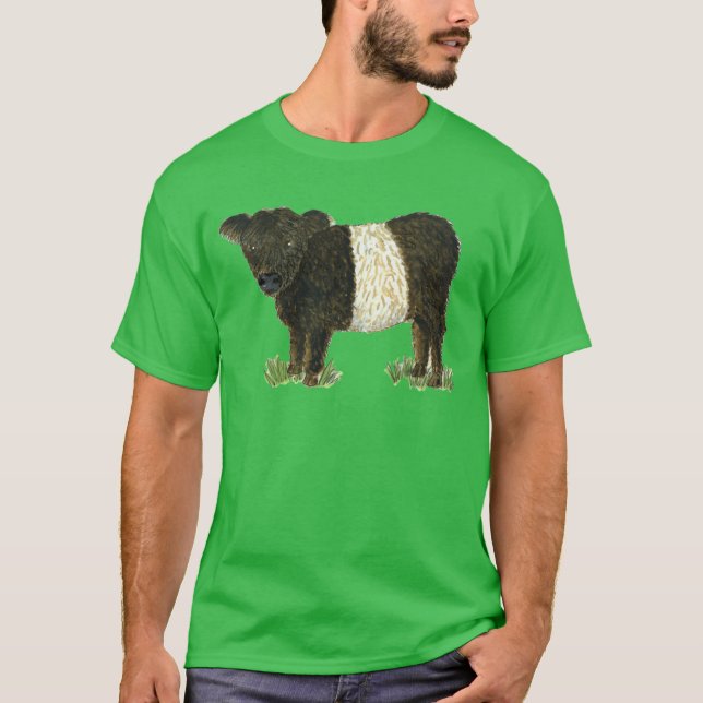 'Beltie' Belted Galloway T-Shirt (Front)