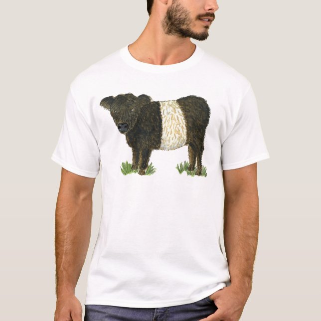 'Beltie' Belted Galloway T-Shirt (Front)