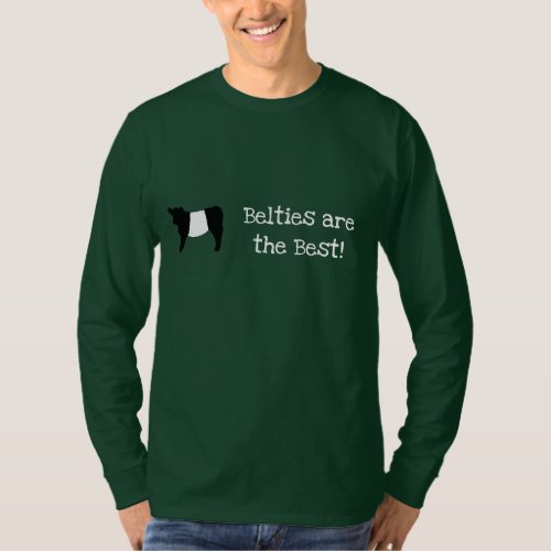 Belties are the Best Gorgeous Belted Galloway Cow T_Shirt