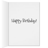 Belties - Happy Birthday Belted Galloway Cow (Inside (Right))