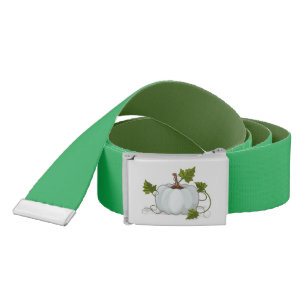 Belts Green & White Pumpkin
