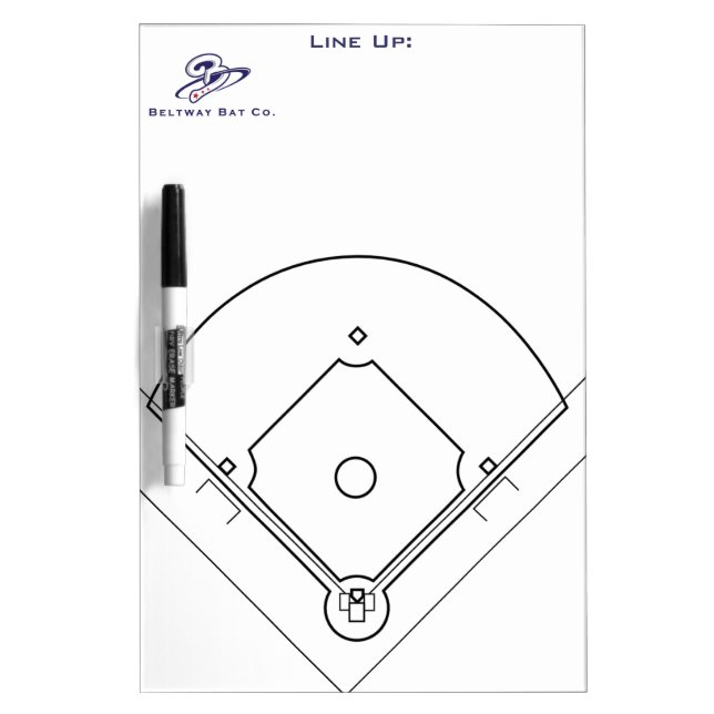 Beltway Bat Company Dry-Erase Board (Front)