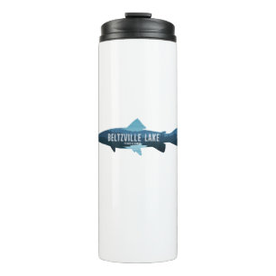 Beltzville Lake Pennsylvania Fish Thermal Tumbler