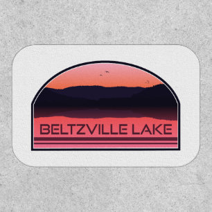 Beltzville Lake Pennsylvania Red Sunrise Patch