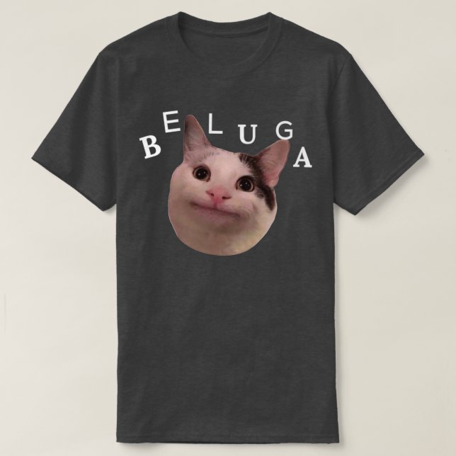 Beluga cat discord T-Shirt (Design Front)