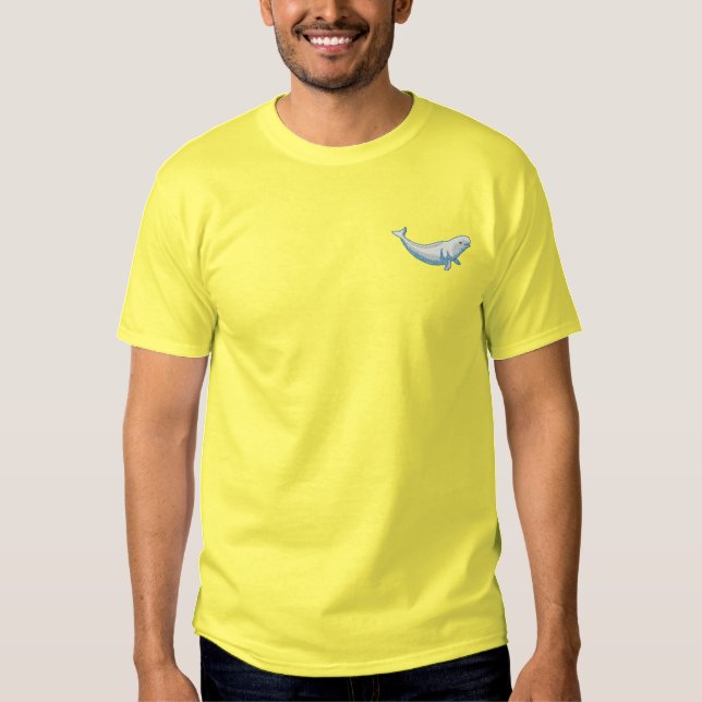 Beluga Embroidered T-Shirt (Front)