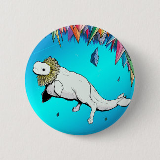 Beluga Lion Button