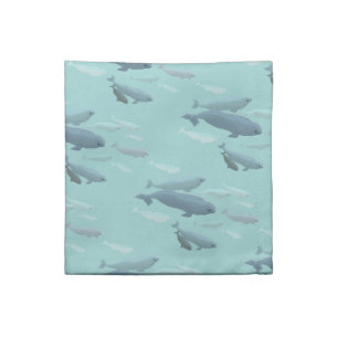Beluga Napkins Personalized Beluga Whale Napkins