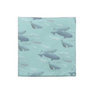 Beluga Napkins Personalized Beluga Whale Napkins