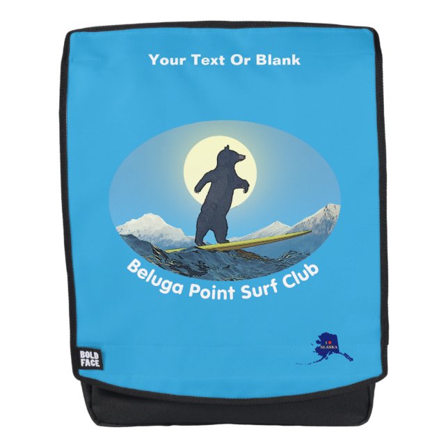 Beluga Point Surf Club Backpack (Front)