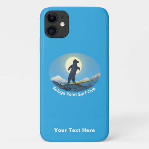 Beluga Point Surf Club iPhone 11 Case