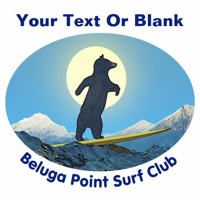 Beluga Point Surf Club Cutout (Front)