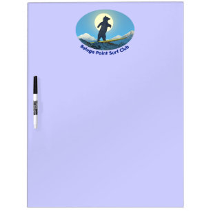 Beluga Point Surf Club Dry Erase Board