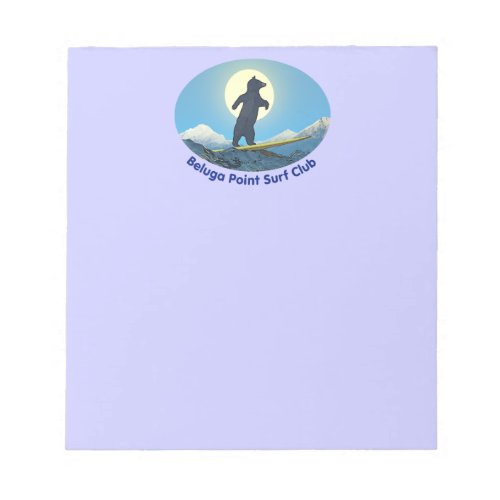 Beluga Point Surf Club Notepad