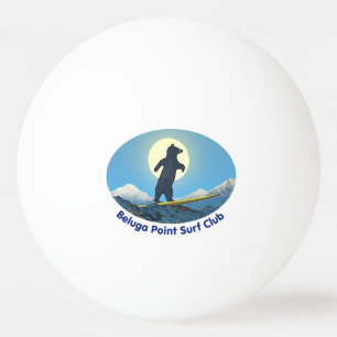 Beluga Point Surf Club Ping Pong Ball