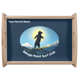 Beluga Point Surf Club Serving Tray